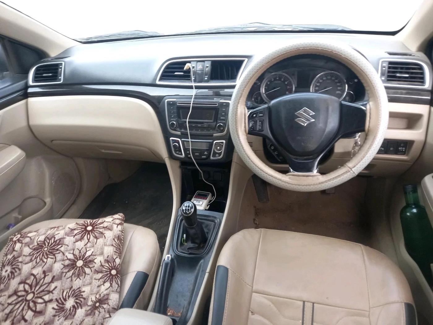 2018 Maruti Ciaz DELTA 1.4 MT PETROL, CNG, Manual, 1,12,169 km, interior