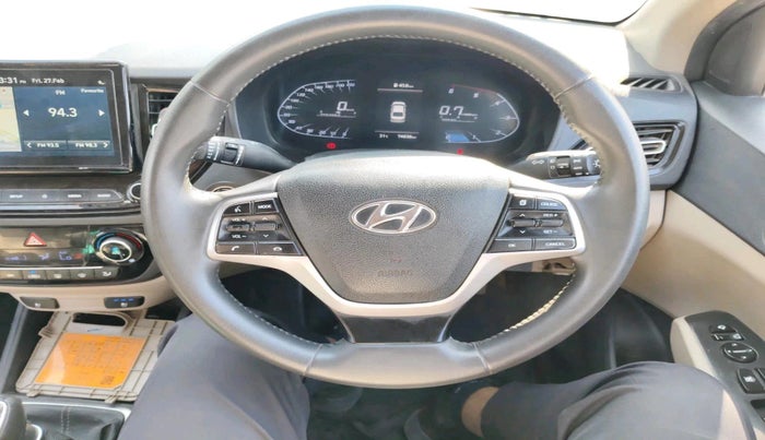 2022 Hyundai Verna SX (O) 1.5 CRDI, Diesel, Manual, 74,838 km, interior
