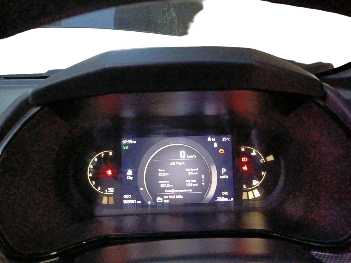 2023 Tata Harrier XZA PLUS RED DARK EDITION , Diesel, Automatic, 1,08,561 km, interior