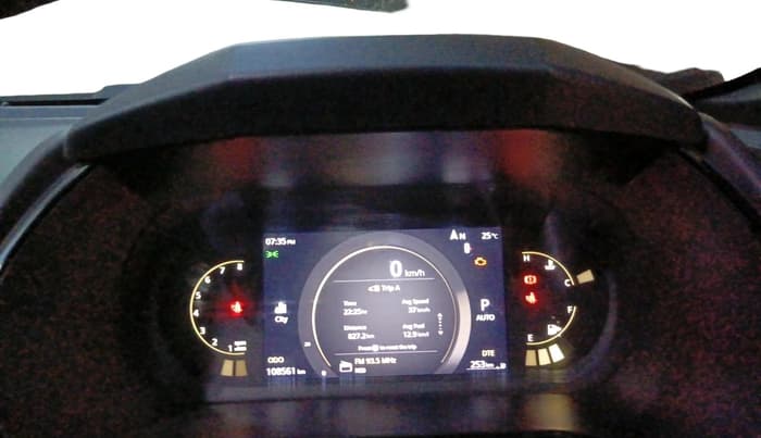 2023 Tata Harrier XZA PLUS RED DARK EDITION , Diesel, Automatic, 1,08,561 km, interior