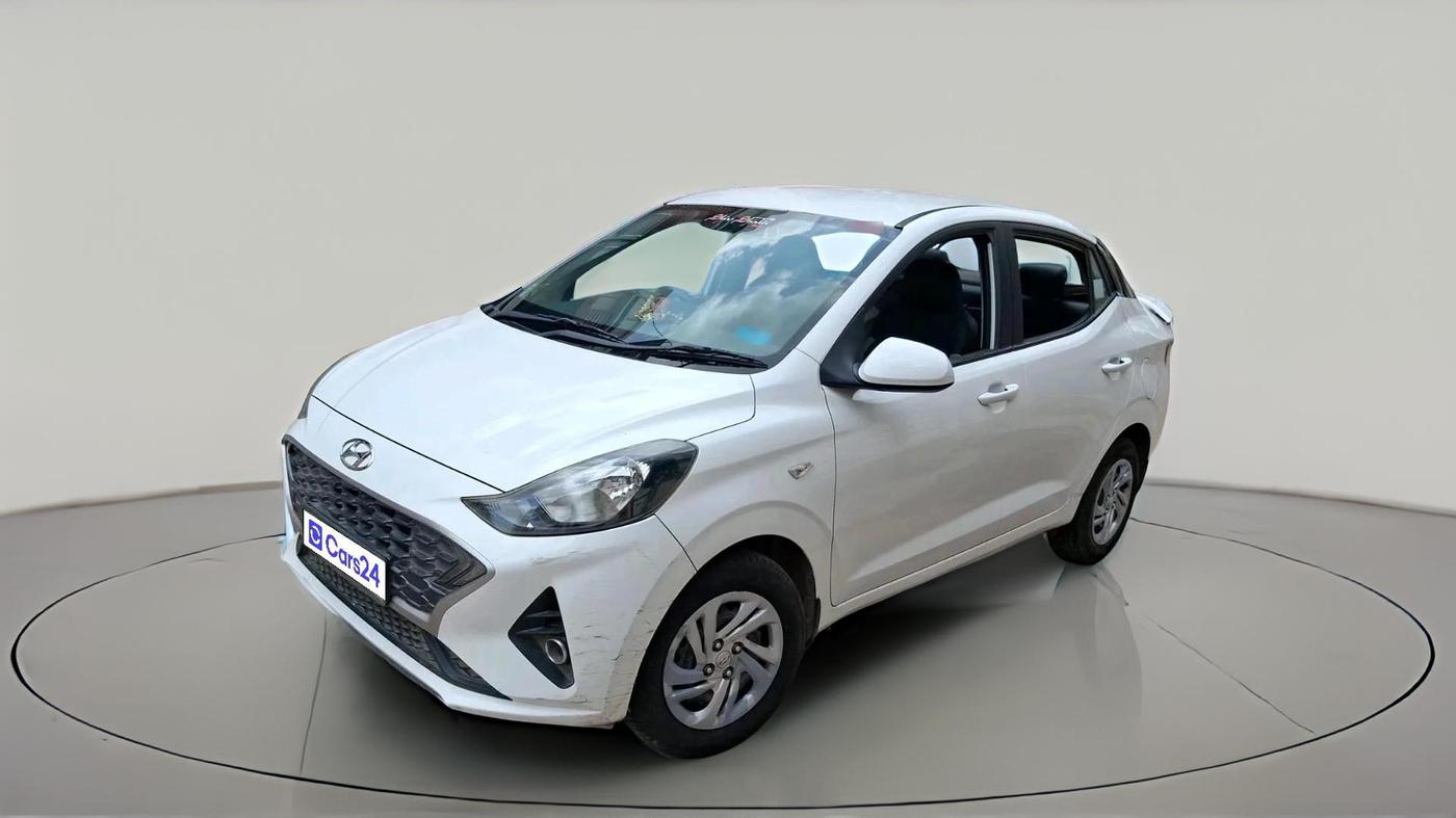 2022 Hyundai AURA S 1.2 CNG, CNG, Manual, 73,175 km, exterior