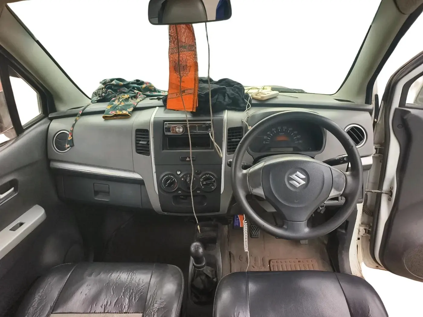 2010 Maruti Wagon R 1.0 LXI, CNG, Manual, 91,824 km, interior