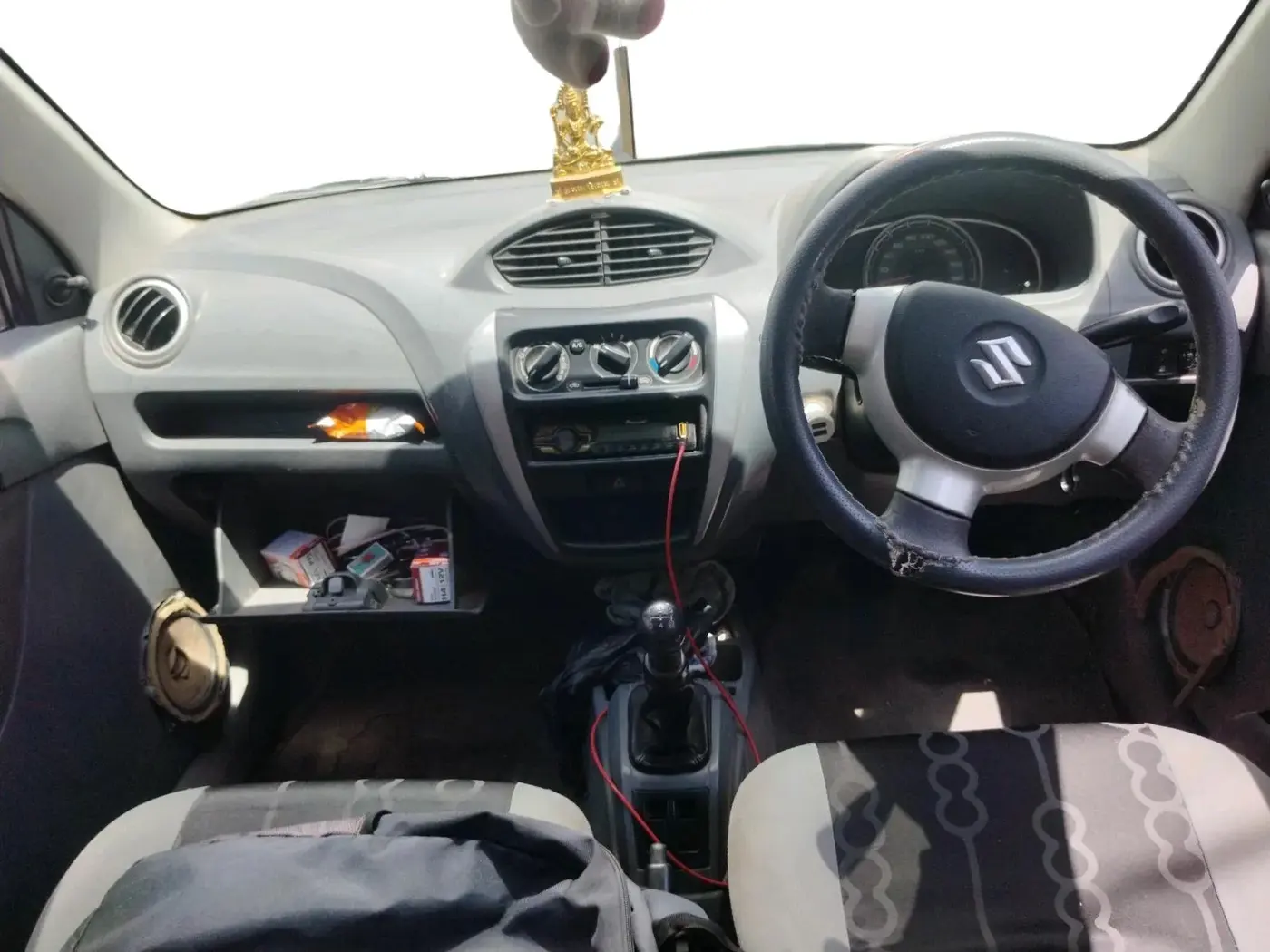 2013 Maruti Alto 800 LXI, CNG, Manual, 1,18,386 km, interior