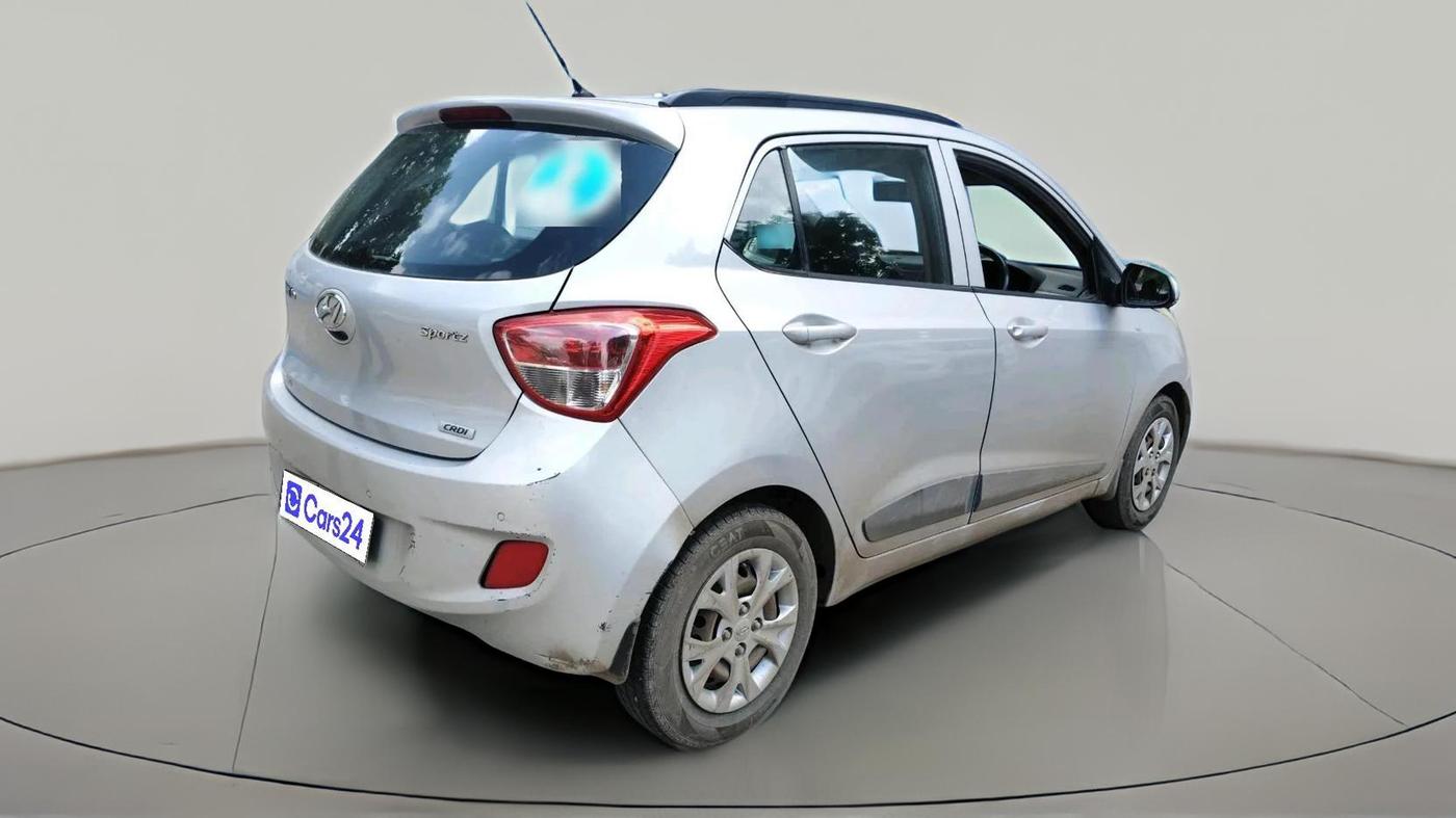 2015 Hyundai Grand i10 SPORTZ 1.1 CRDI, Diesel, Manual, 1,76,013 km, exterior