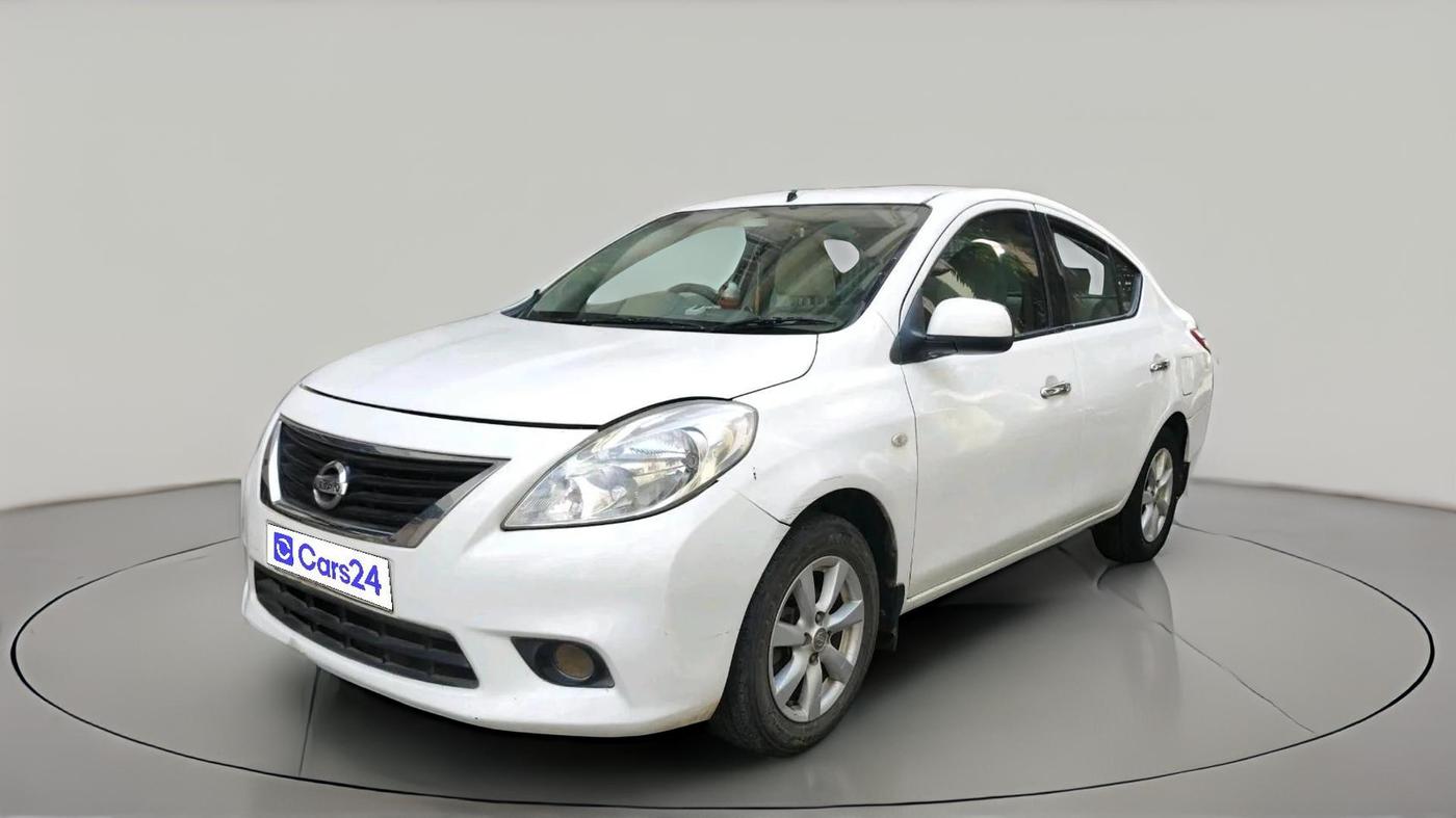 2012 Nissan Sunny XV PETROL, Petrol, Manual, 1,28,481 km, exterior