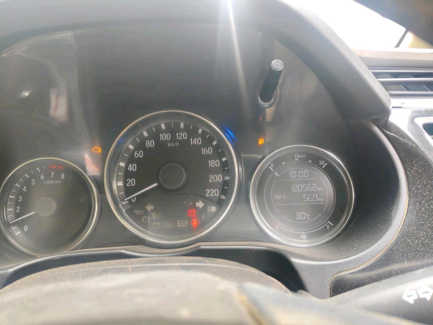 2019 Honda City 1.5L I-VTEC SV, CNG, Manual, 1,20,562 km, interior