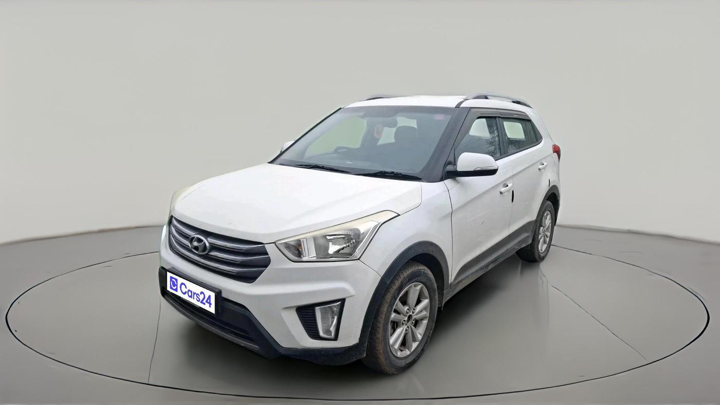 2015 Hyundai Creta S 1.6 PETROL, Petrol, Manual, 1,29,702 km, exterior
