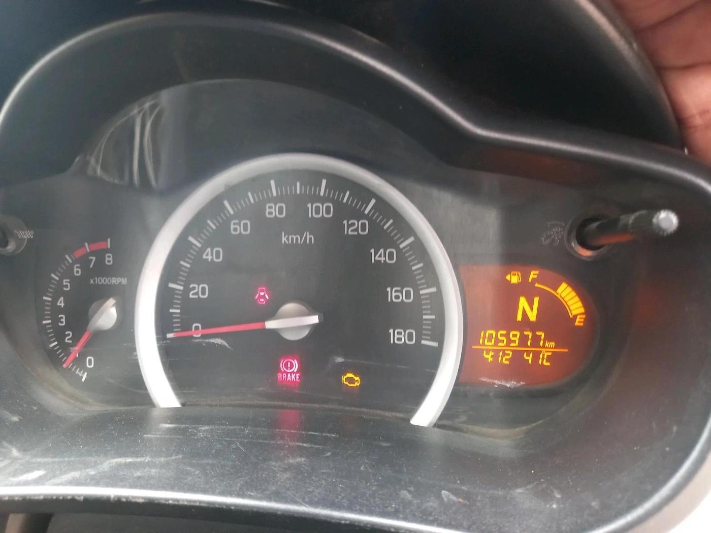 2014 Maruti Celerio VXI AMT, CNG, Automatic, 1,05,977 km, interior