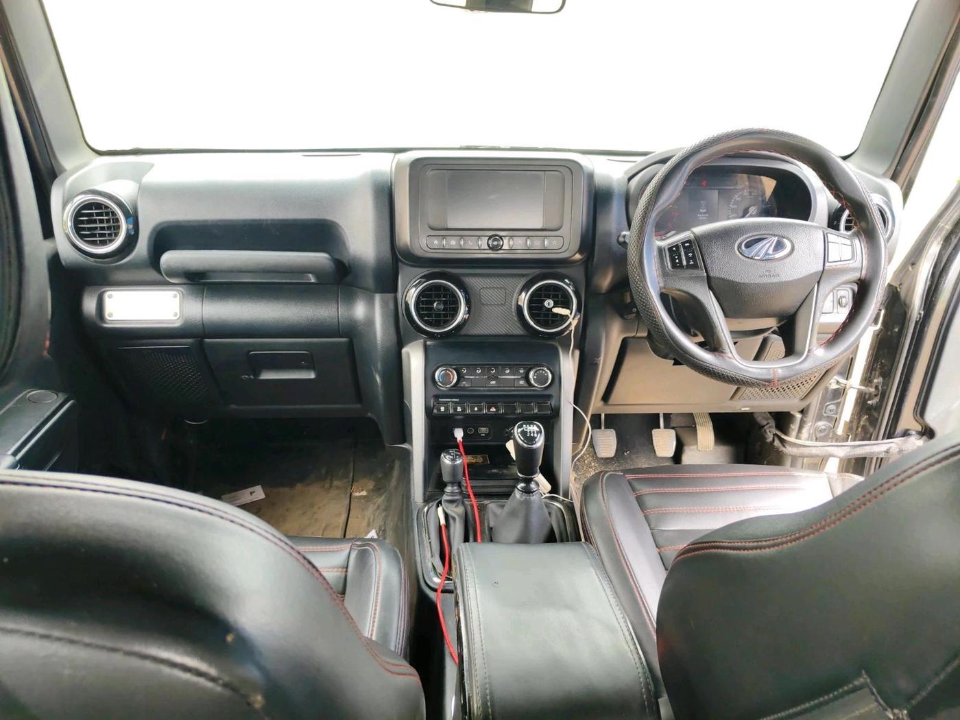 2021 Mahindra Thar LX HARD TOP 4WD MT, Diesel, Manual, 1,13,072 km, interior