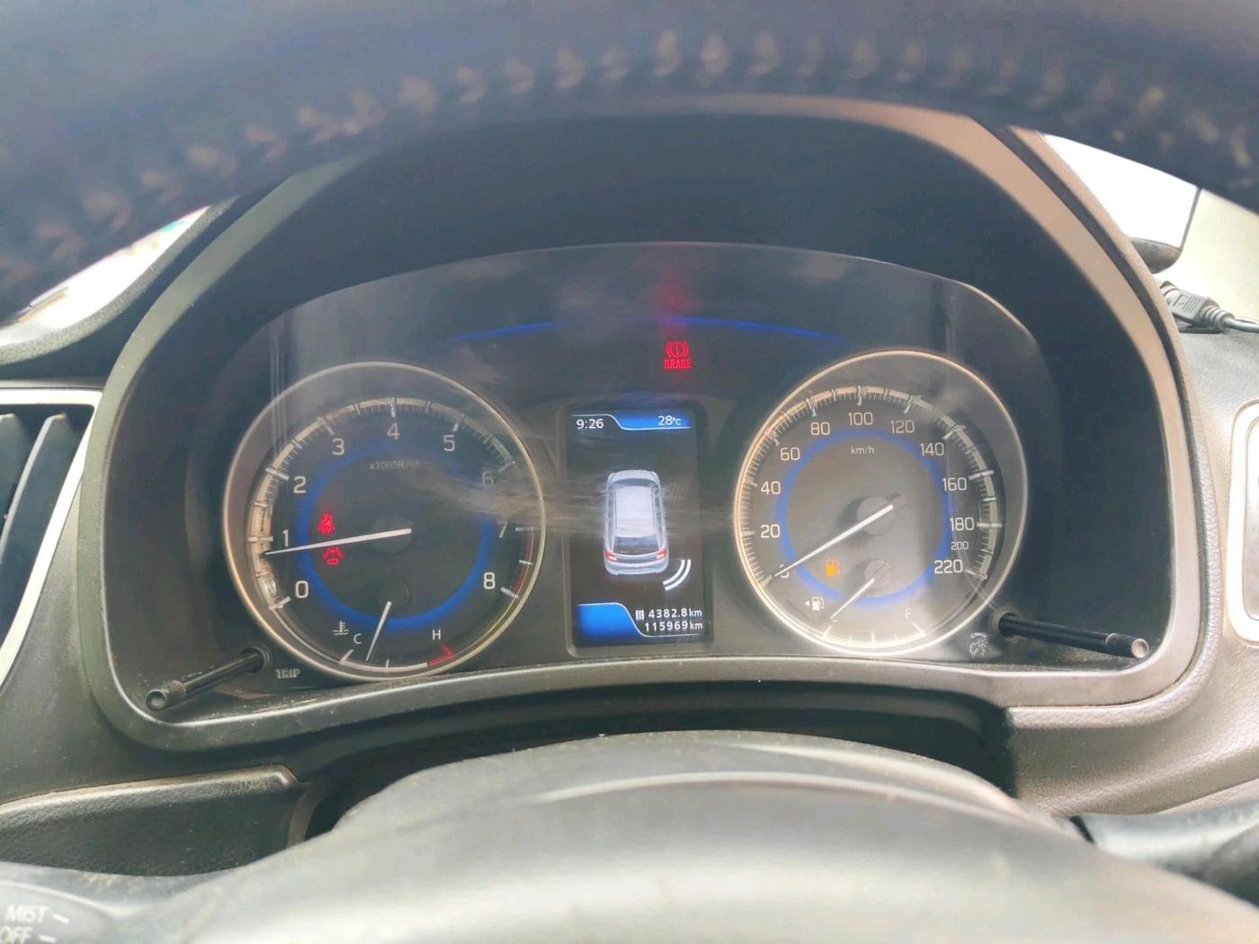 2017 Maruti Baleno ZETA PETROL 1.2, CNG, Manual, 1,15,969 km, interior