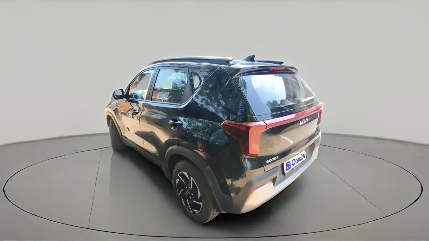 2024 KIA SONET HTK PLUS 1.0 TURBO PETROL IMT, Petrol, Manual, 8,079 km, exterior
