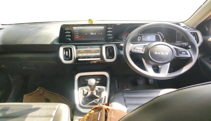 2024 KIA SONET HTK PLUS 1.0 TURBO PETROL IMT, Petrol, Manual, 8,079 km, interior