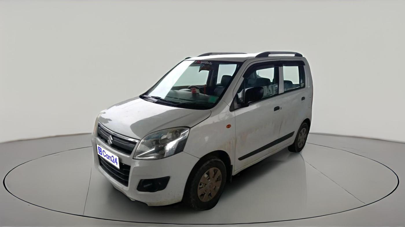 2016 Maruti Wagon R 1.0 LXI, CNG, Manual, 97,300 km, exterior