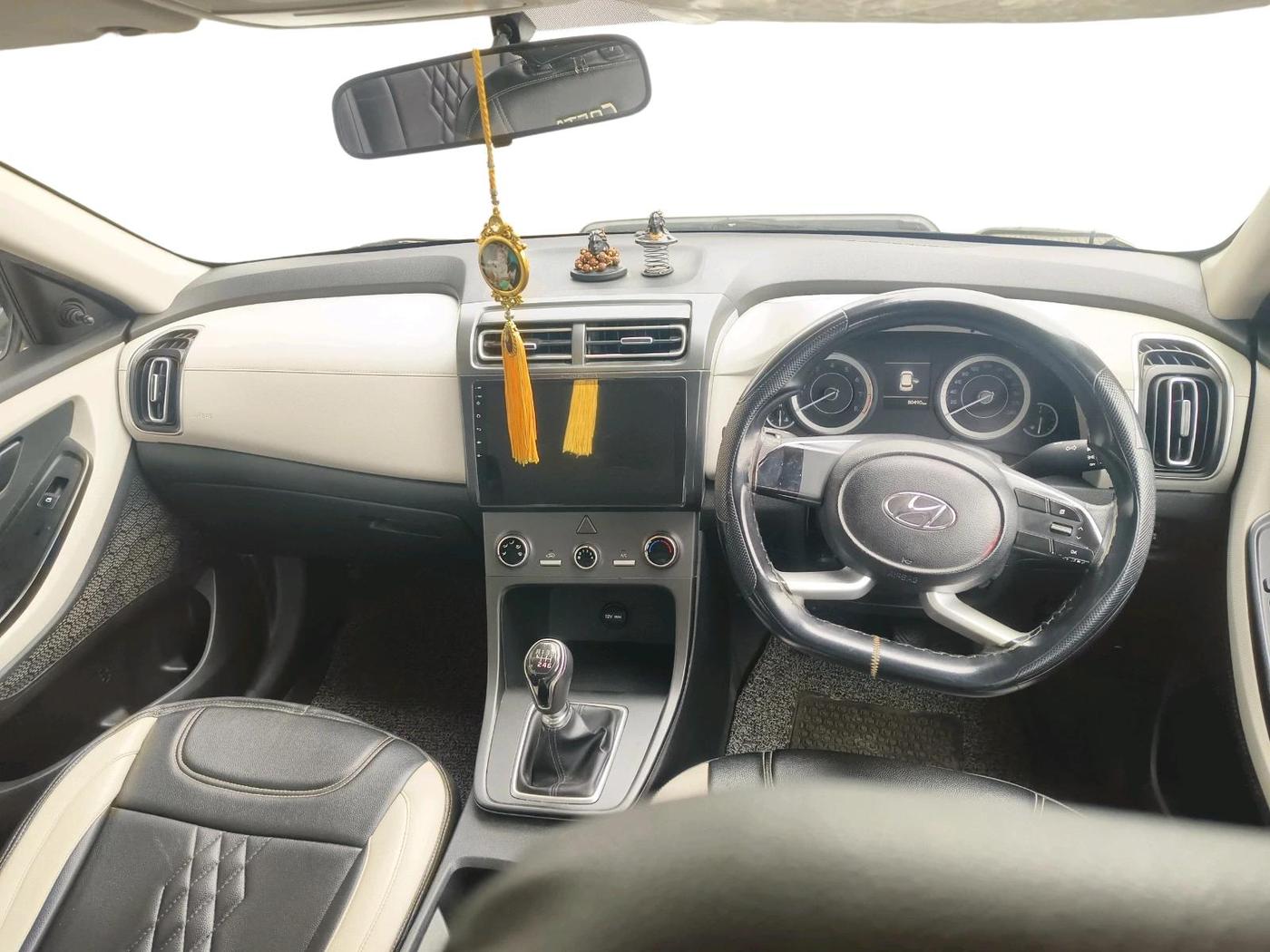 2023 Hyundai Creta E 1.5 PETROL, Petrol, Manual, 80,490 km, interior