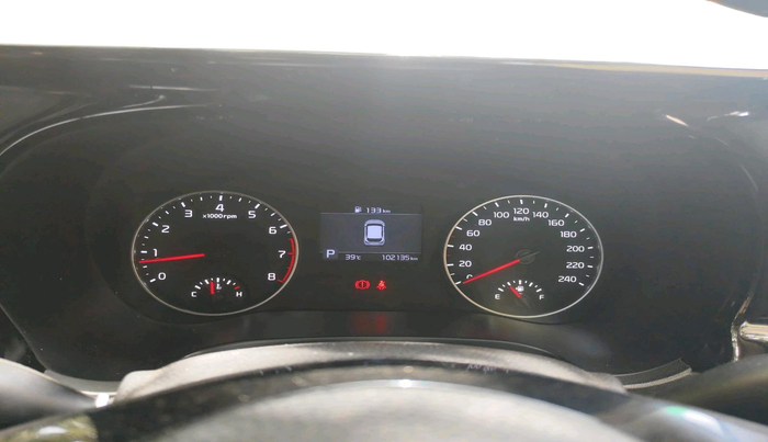 2020 KIA SELTOS HTX IVT 1.5 PETROL, Petrol, Automatic, 1,02,135 km, interior