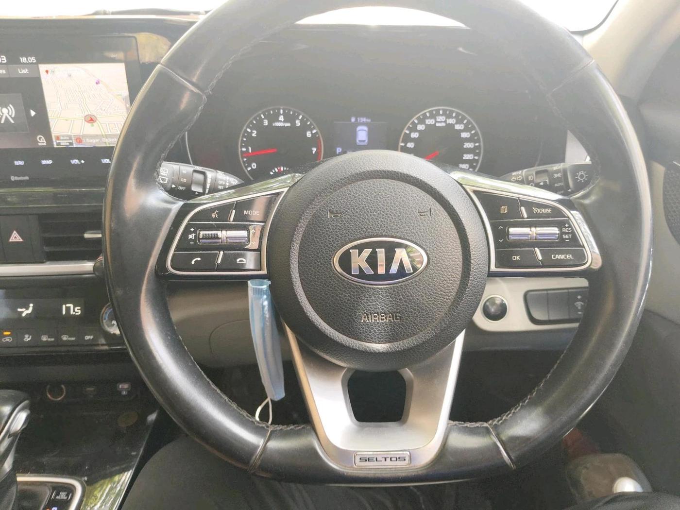 2020 KIA SELTOS HTX IVT 1.5 PETROL, Petrol, Automatic, 1,02,135 km, interior