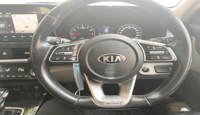 2020 KIA SELTOS HTX IVT 1.5 PETROL, Petrol, Automatic, 1,02,135 km, interior