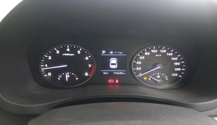 2017 Hyundai Verna 1.6 VTVT SX (O) AT, CNG, Automatic, 1,03,680 km, interior