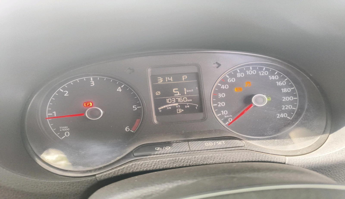 2016 Volkswagen Vento COMFORTLINE 1.5 AT, Diesel, Automatic, 1,03,760 km, interior