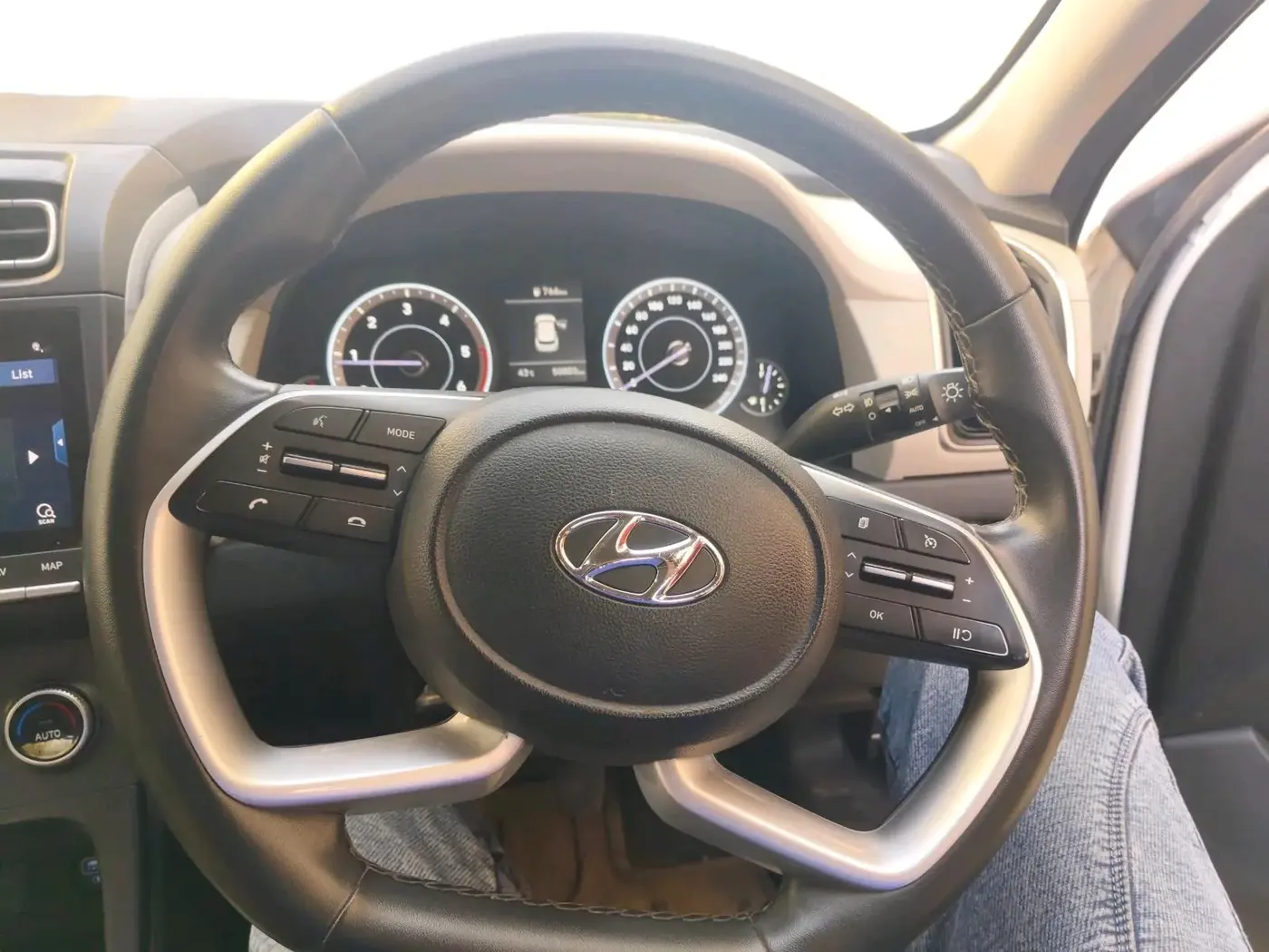 2022 Hyundai Creta SX 1.5 DIESEL, Diesel, Manual, 50,803 km, interior