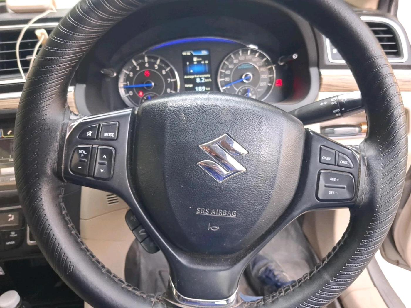 2020 Maruti Ciaz ALPHA  AT 1.5 SHVS PETROL, Petrol, Automatic, 88,407 km, interior