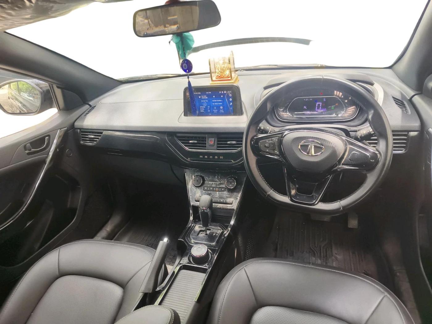 2023 Tata NEXON XZA PLUS PETROL DARK EDITION, Petrol, Automatic, 49,908 km, interior