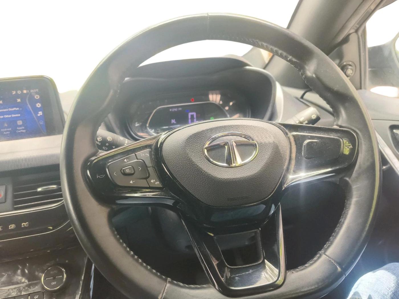 2023 Tata NEXON XZA PLUS PETROL DARK EDITION, Petrol, Automatic, 49,908 km, interior
