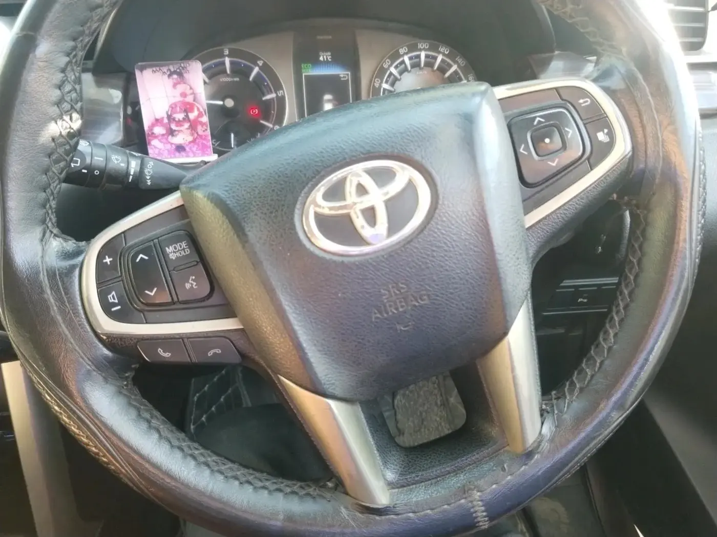 2017 Toyota Innova Crysta 2.4 VX 7 STR, Diesel, Manual, 1,40,488 km, interior