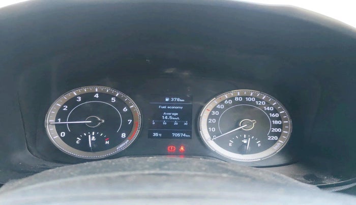 2019 Hyundai VENUE SX 1.0 (O) TURBO, Petrol, Manual, 70,574 km, interior