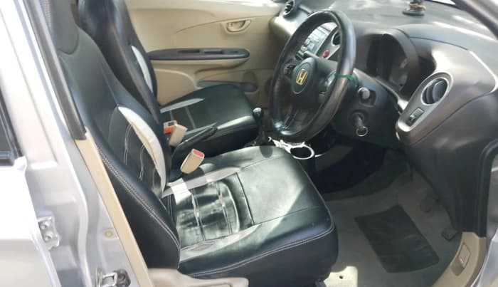 2012 Honda Brio S MT, CNG, Manual, 1,21,063 km, interior
