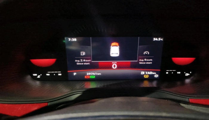 2022 Skoda KUSHAQ MONTE CARLO 1.0L TSI AT, Petrol, Automatic, 39,741 km, interior