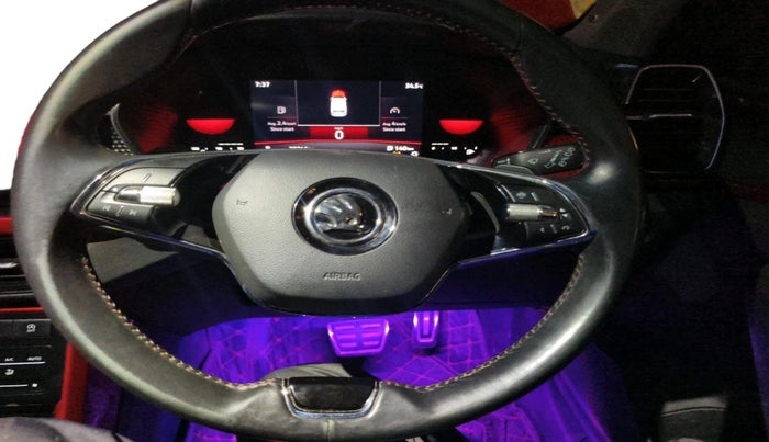 2022 Skoda KUSHAQ MONTE CARLO 1.0L TSI AT, Petrol, Automatic, 39,741 km, interior