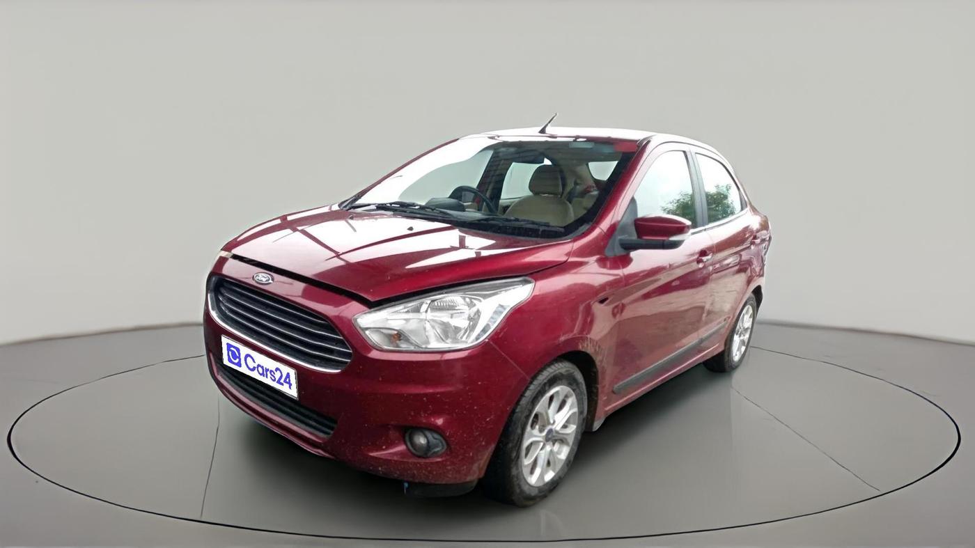 2018 Ford Figo Aspire TITANIUM 1.2 PETROL, Petrol, Manual, 90,106 km, exterior