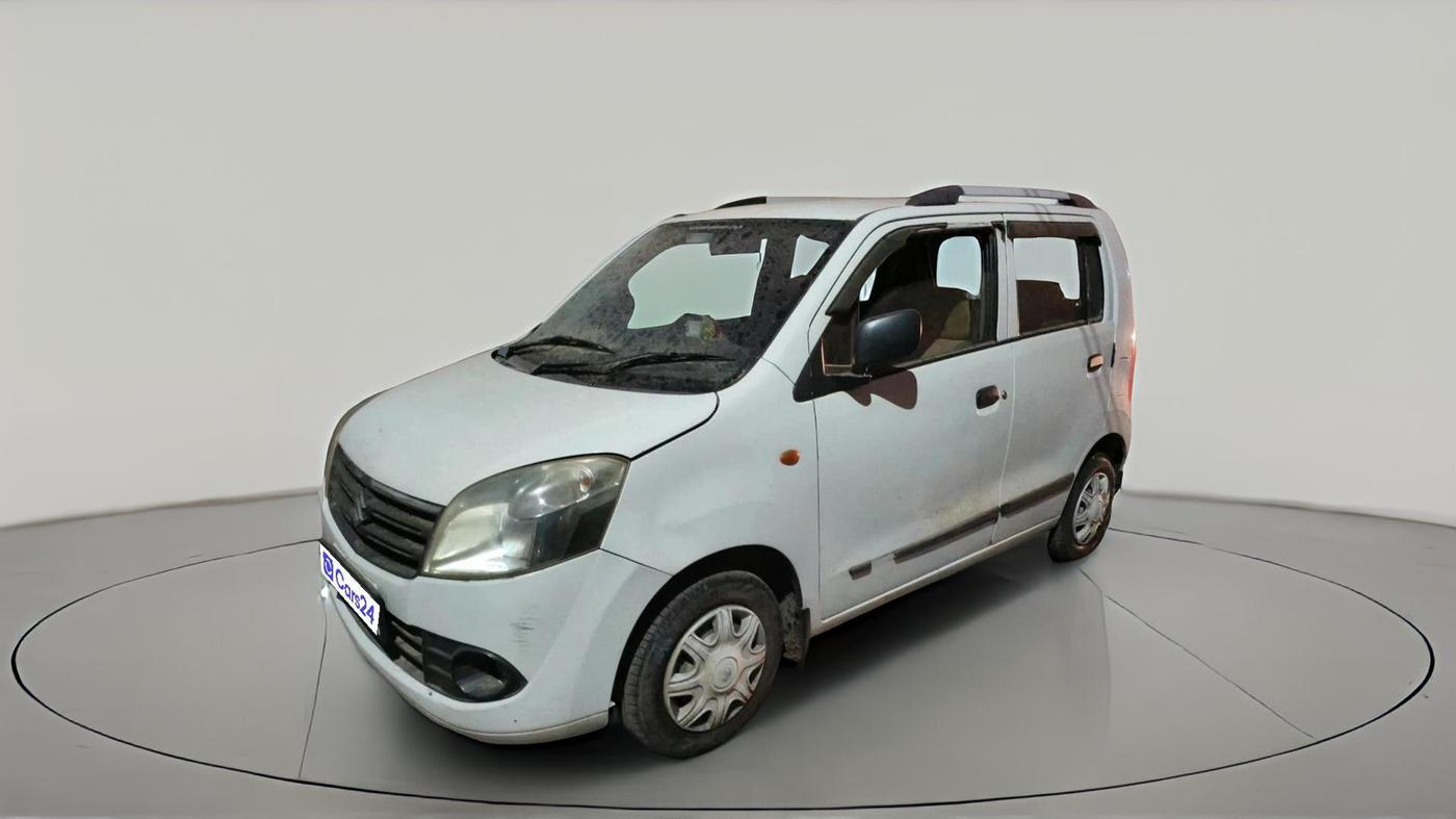 2011 Maruti Wagon R 1.0 LXI, CNG, Manual, 73,568 km, exterior