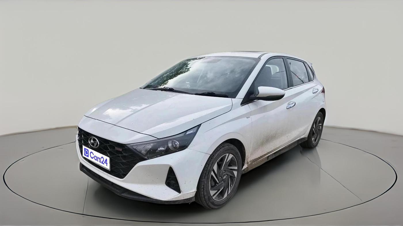 2021 Hyundai NEW I20 ASTA (O) 1.0 TURBO GDI DCT, Petrol, Automatic, 78,372 km, exterior