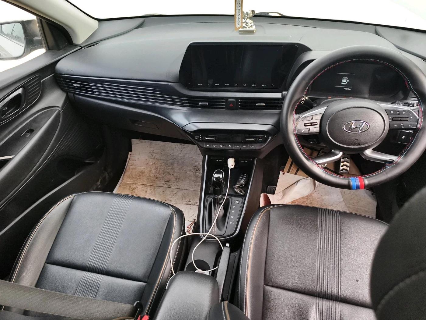 2021 Hyundai NEW I20 ASTA (O) 1.0 TURBO GDI DCT, Petrol, Automatic, 78,372 km, interior