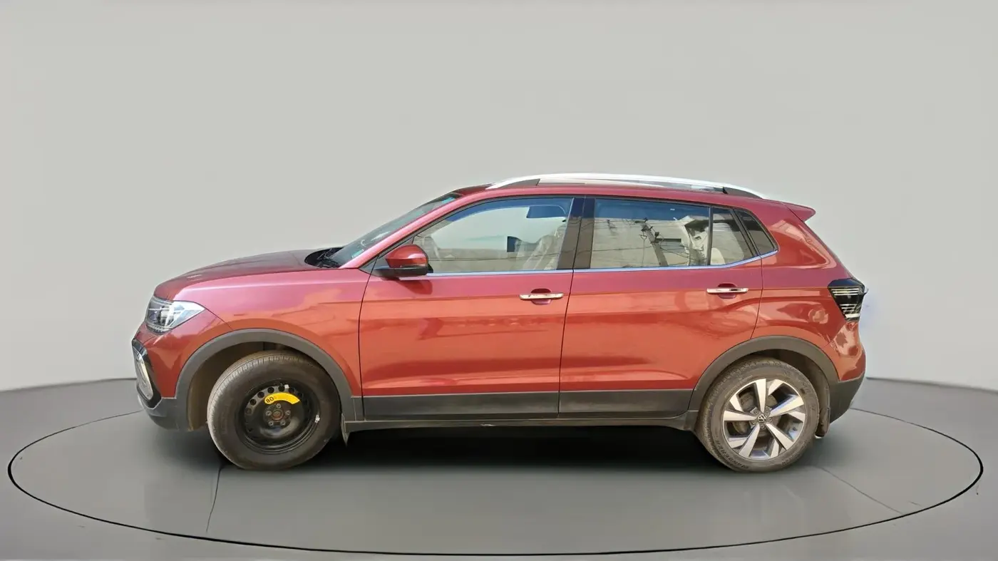 2021 Volkswagen TAIGUN TOPLINE 1.0 TSI AT, Petrol, Automatic, 43,817 km, exterior