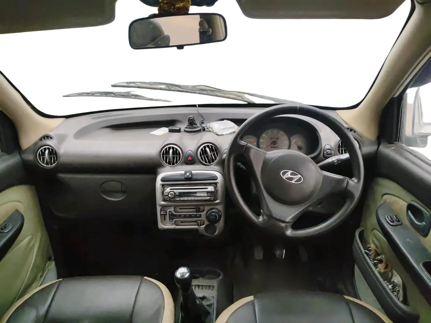2011 Hyundai Santro Xing GL, CNG, Manual, 1,25,674 km, interior