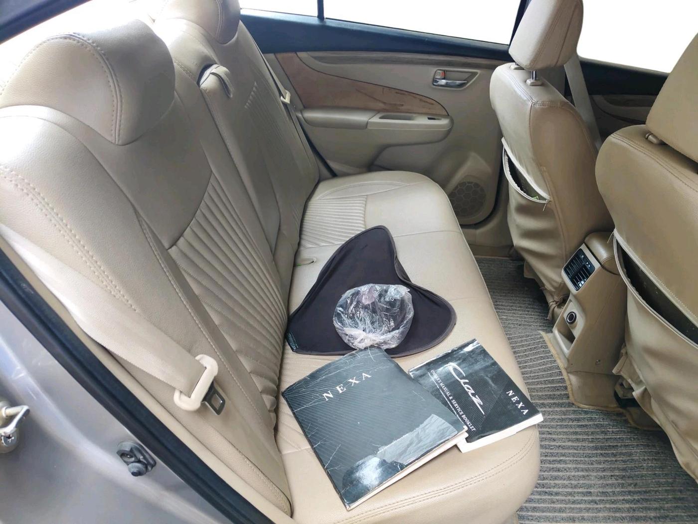 2018 Maruti Ciaz DELTA 1.5 SHVS MT PETROL, Petrol, Manual, 38,977 km, interior