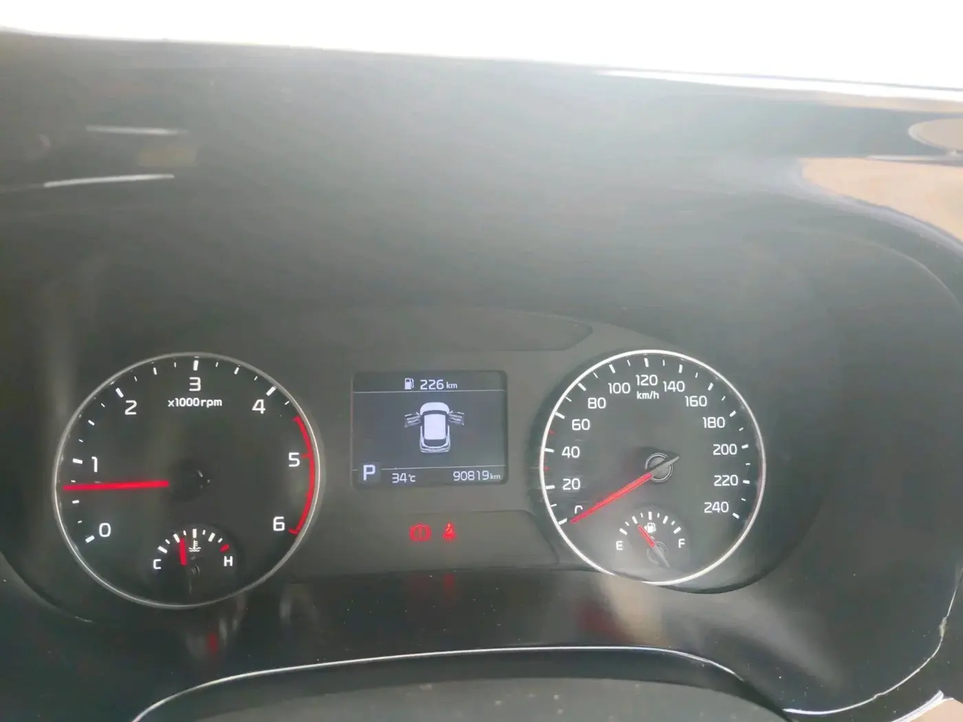 2020 KIA SELTOS HTK PLUS AT 1.5 DIESEL, Diesel, Automatic, 90,819 km, interior