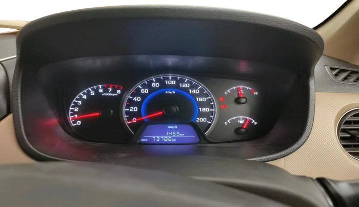 2015 Hyundai Grand i10 SPORTZ 1.2 KAPPA VTVT, CNG, Manual, 73,786 km, interior