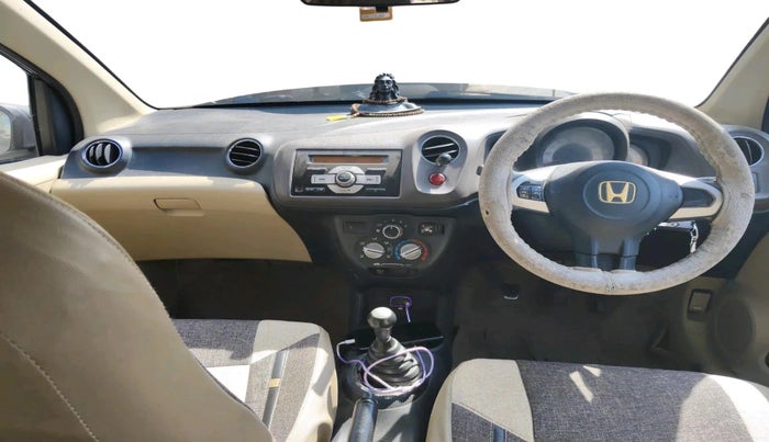 2012 Honda Brio S MT, CNG, Manual, 1,11,673 km, interior