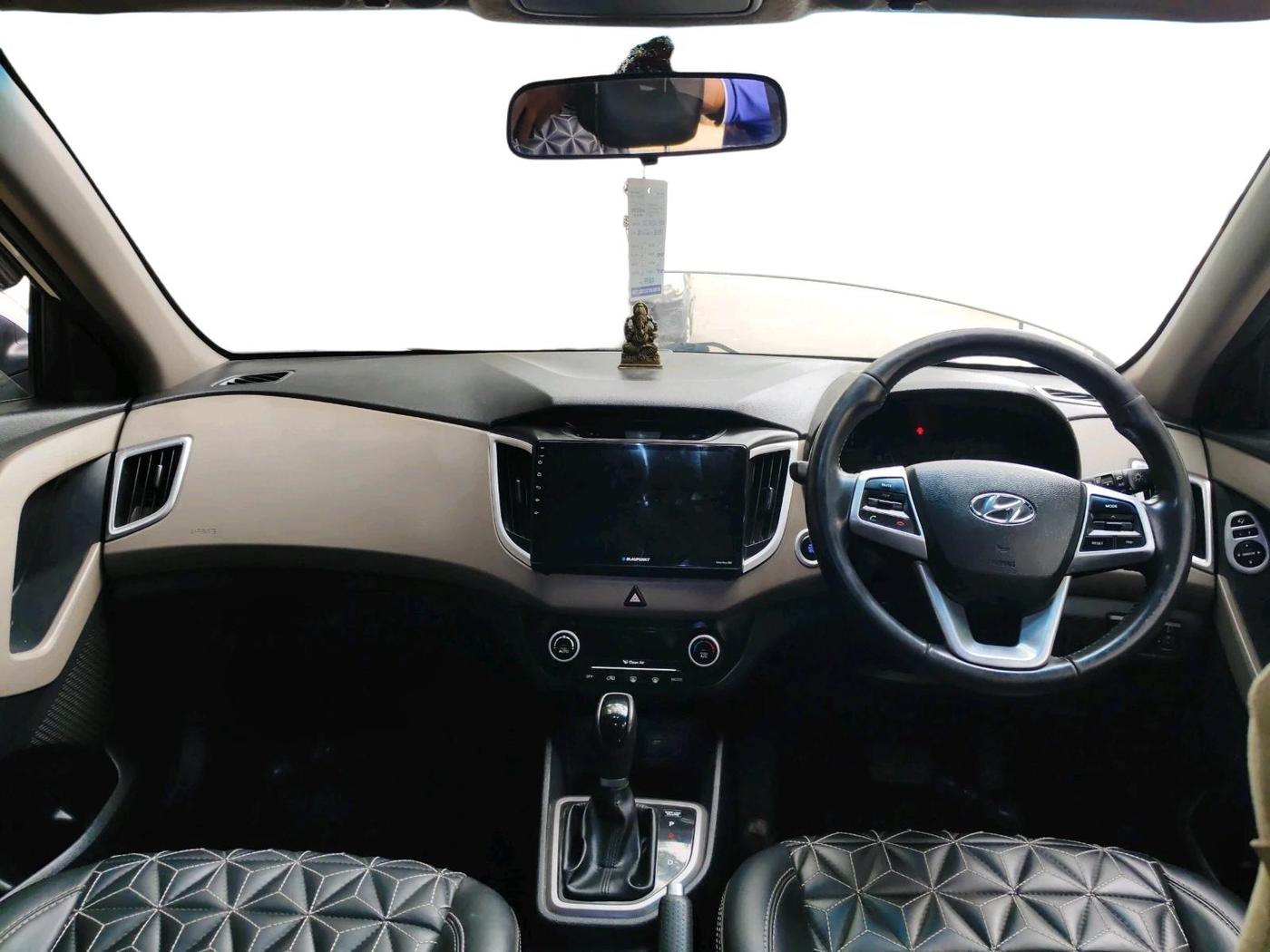 2016 Hyundai Creta SX PLUS AT 1.6 PETROL, Petrol, Automatic, 87,725 km, interior
