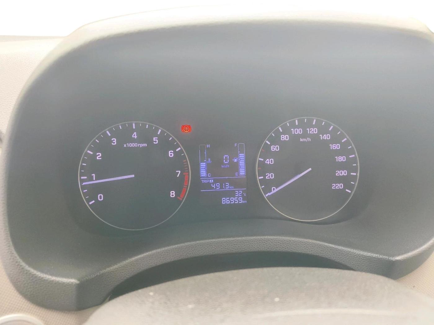 2017 Hyundai Creta SX PLUS 1.6 PETROL, Petrol, Manual, 86,959 km, interior