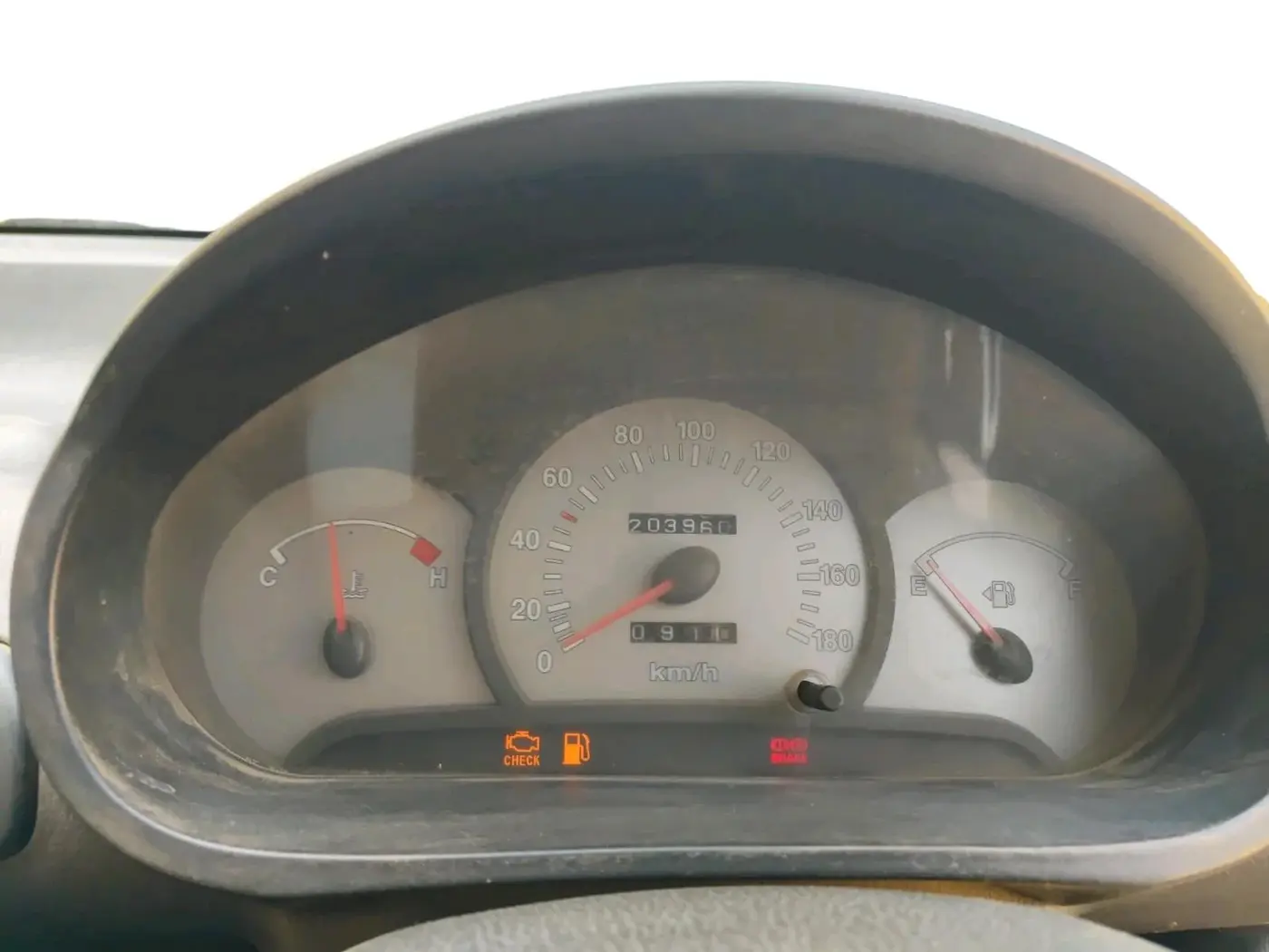 2013 Hyundai Santro Xing GLS, CNG, Manual, 2,03,960 km, interior