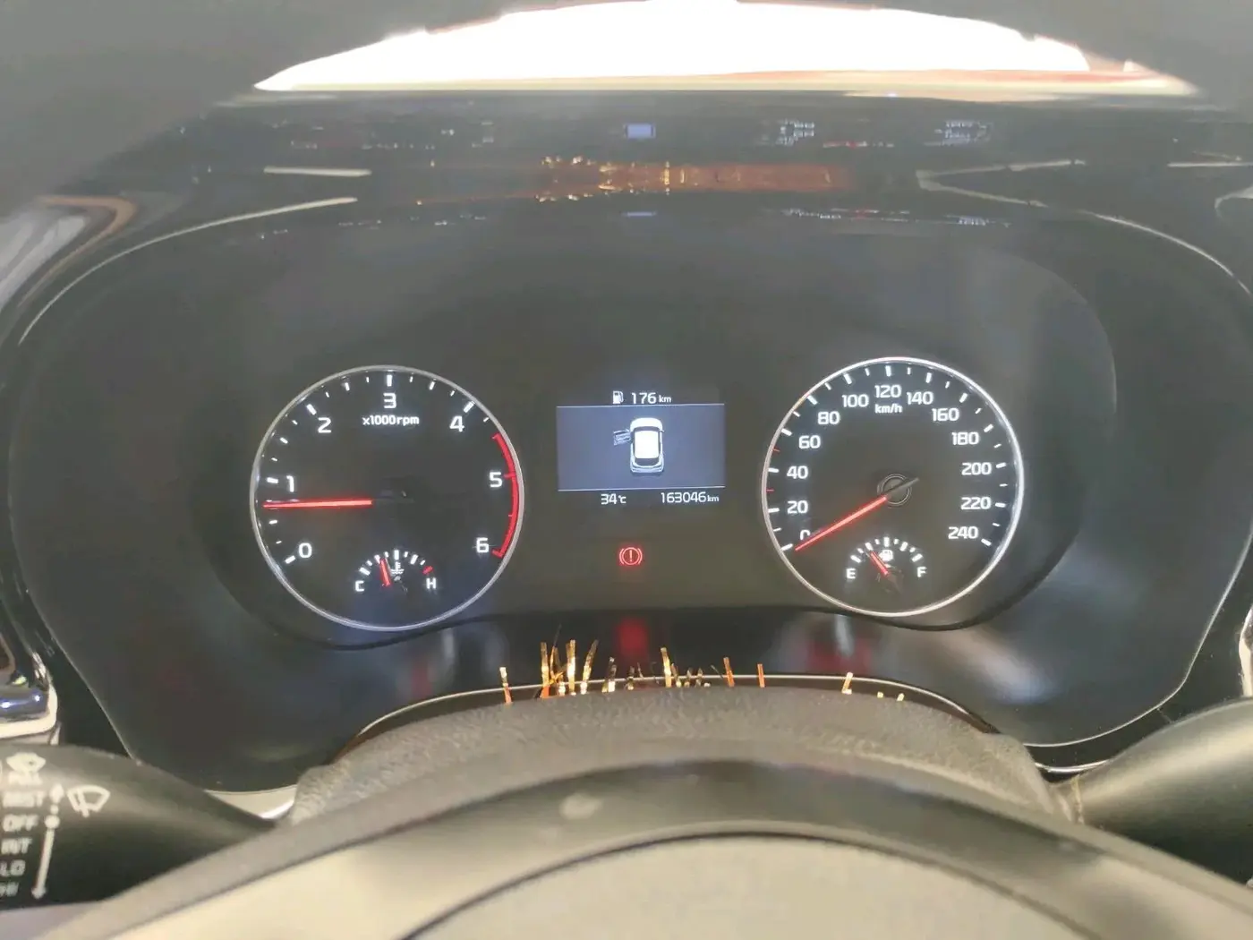 2021 KIA SELTOS HTK PLUS 1.5 DIESEL, Diesel, Manual, 1,63,046 km, interior