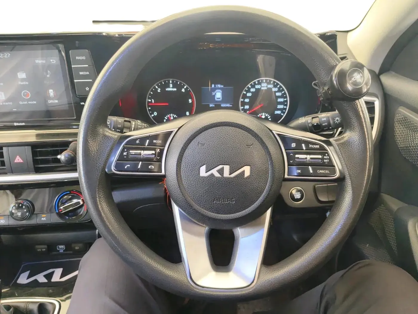 2021 KIA SELTOS HTK PLUS 1.5 DIESEL, Diesel, Manual, 1,63,046 km, interior
