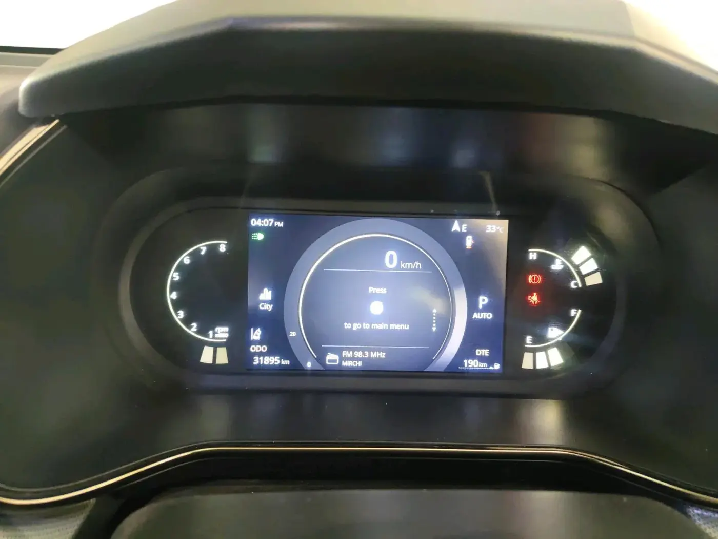 2023 Tata Harrier XZA PLUS O DARK EDITION, Diesel, Automatic, 31,895 km, interior