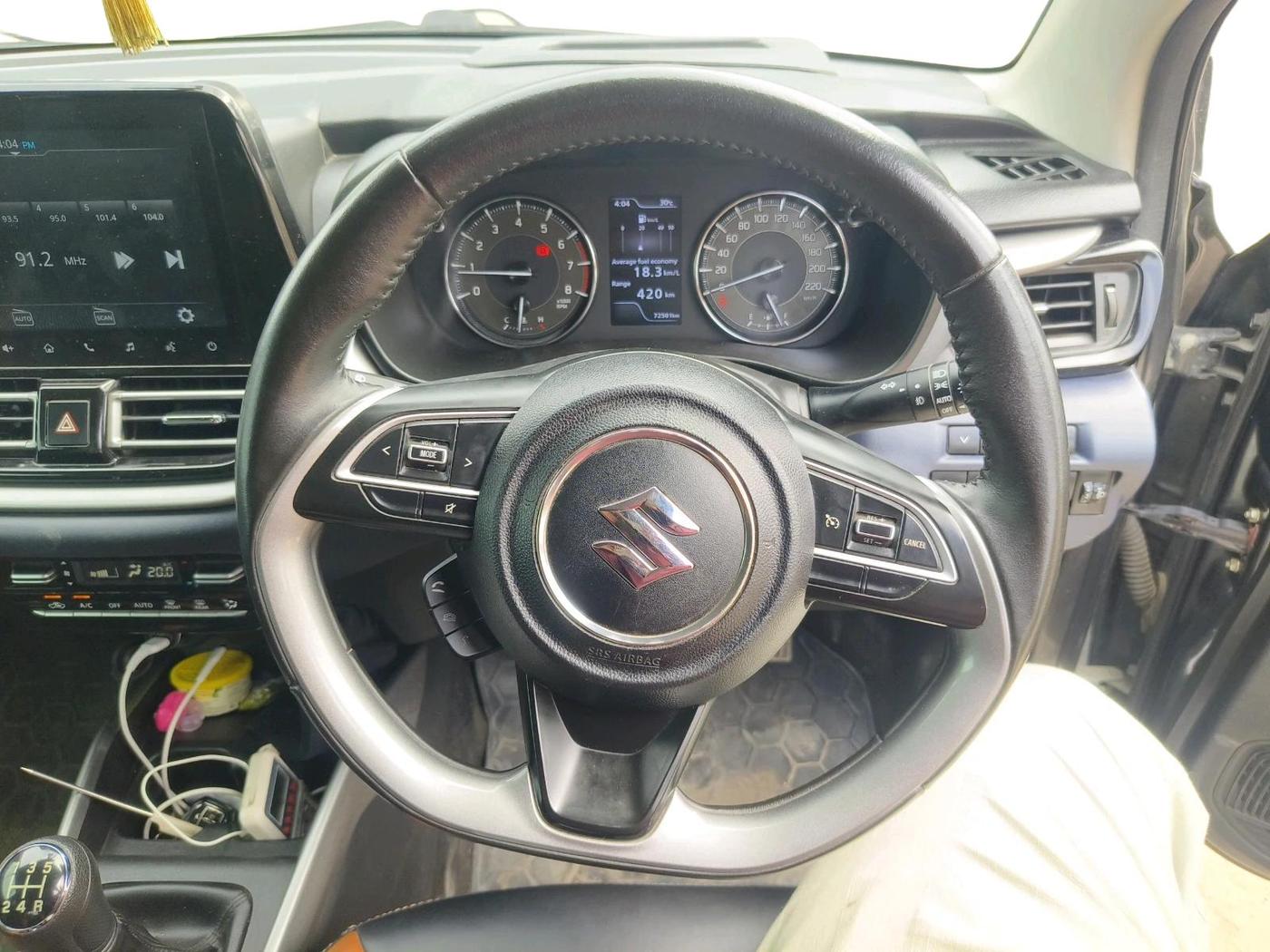 2022 Maruti Baleno ALPHA PETROL 1.2, Petrol, Manual, 72,501 km, interior