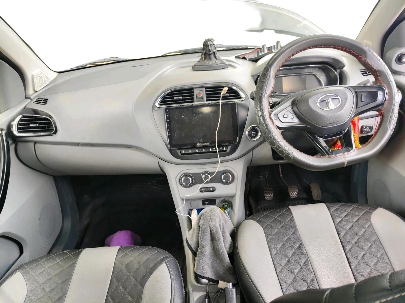 2021 Tata TIGOR XZ PETROL, CNG, Manual, 49,984 km, interior